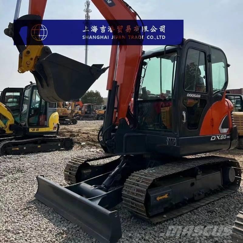 Doosan DX 60-9C Mini ekskavatoriai < 7 t