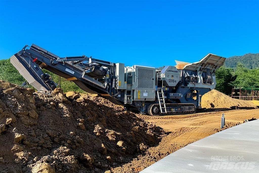 Lippmann 1200J-E Mobilūs smulkintuvai