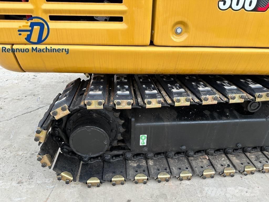 CAT 306E with rubber Mini ekskavatoriai < 7 t