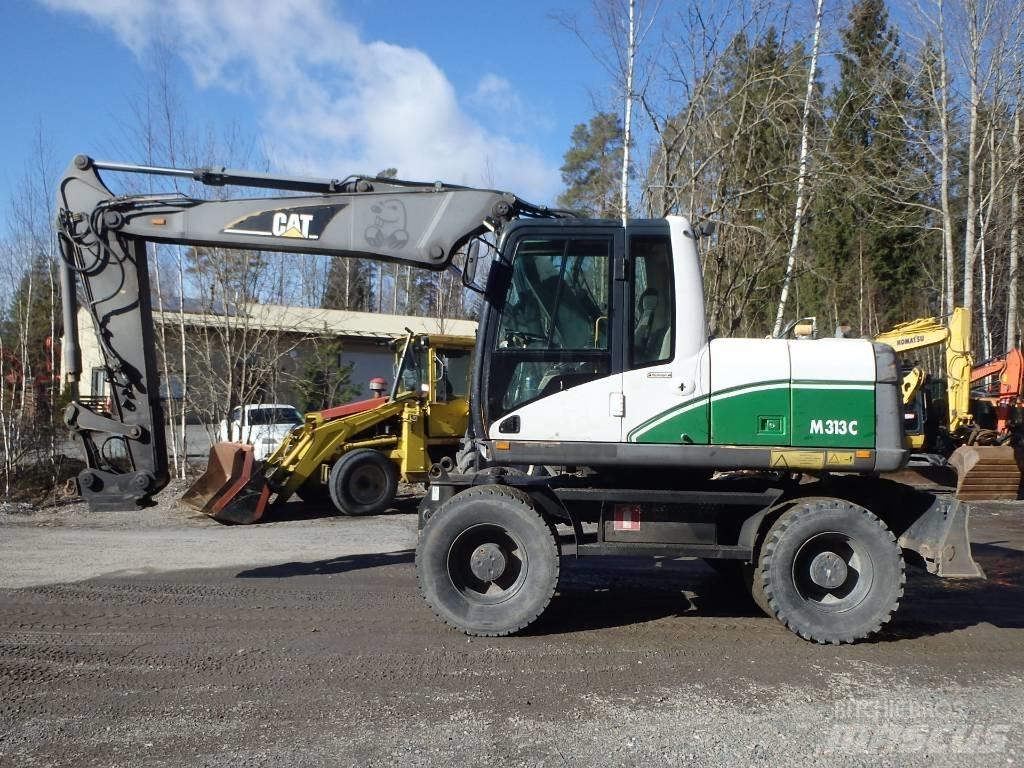 CAT M 313 C 4x4 Ratiniai ekskavatoriai
