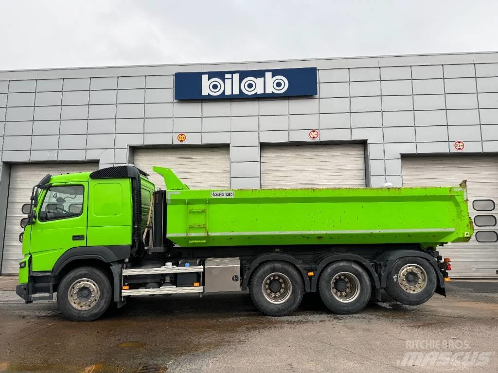 Volvo FM 8*4 Savivarčių priekabų vilkikai