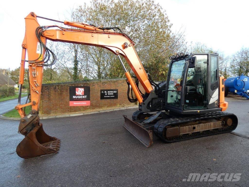 Hitachi 85 Zaxis USB Vidutinės galios ekskavatoriai 7-12 t