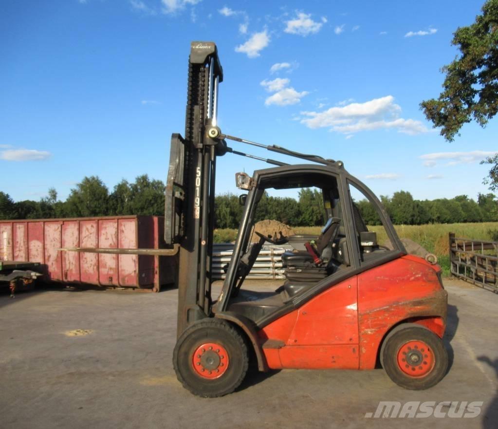 Linde H 50 D Dyzeliniai krautuvai