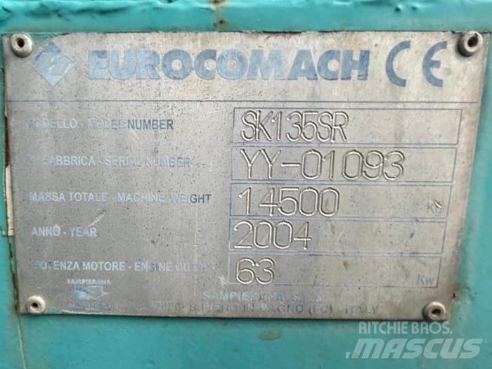 Kobelco SK135SR Specialūs ekskavatoriai