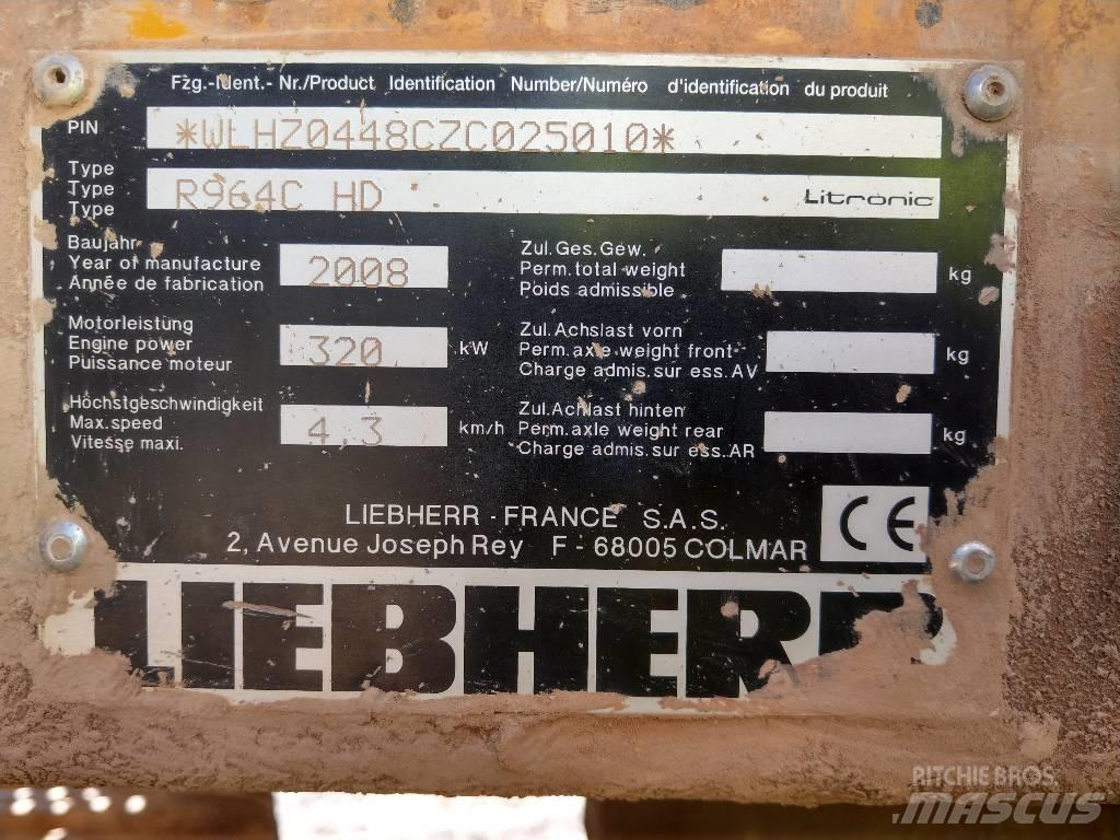 Liebherr R 964 C HD Vikšriniai ekskavatoriai