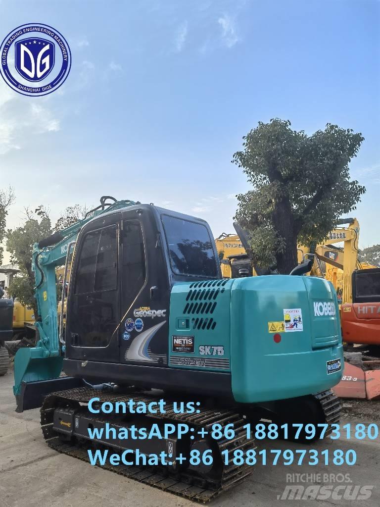 Kobelco SK75-8 Vikšriniai ekskavatoriai