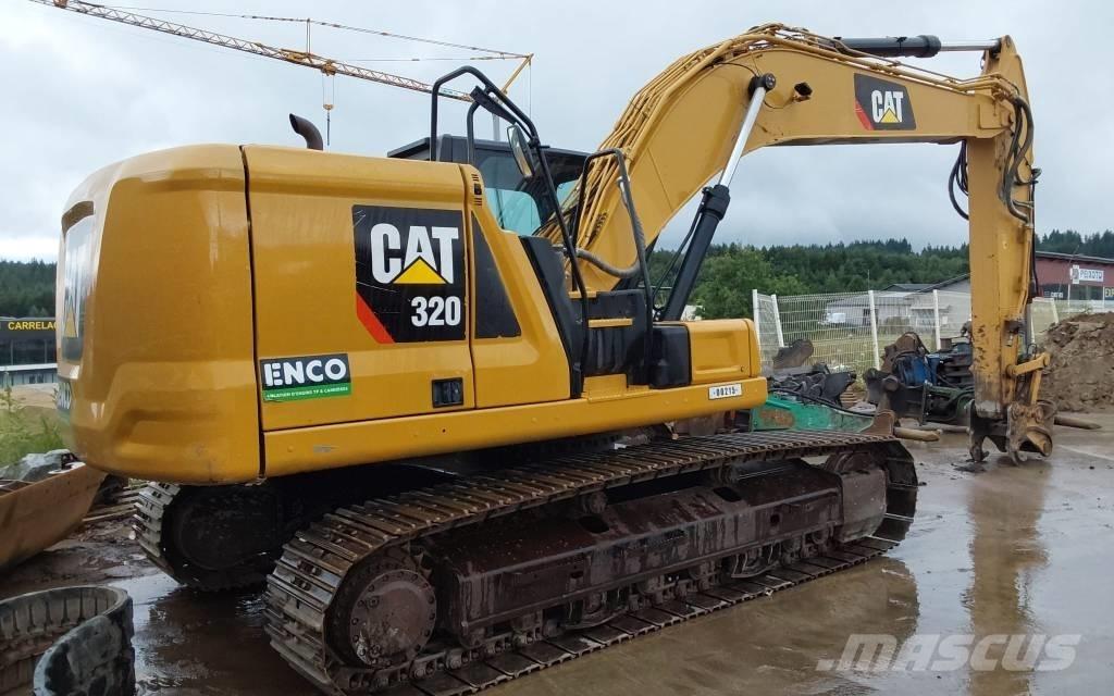 CAT 320 EL Vikšriniai ekskavatoriai