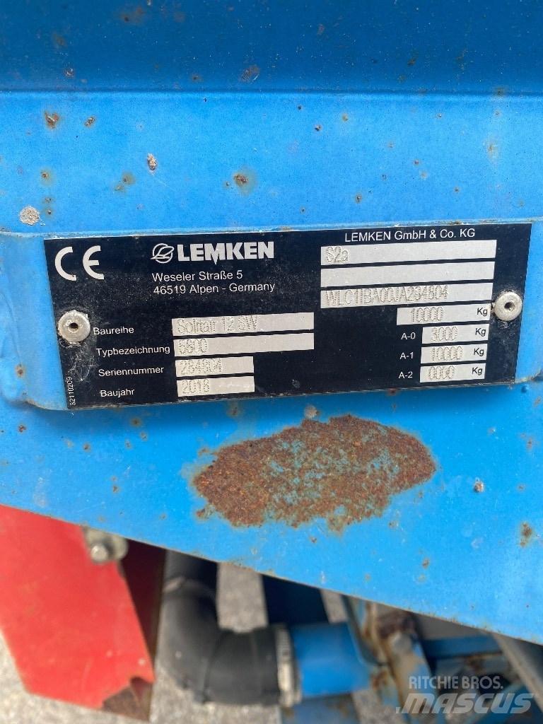 Lemken Solitair 12 Sėjimo technika