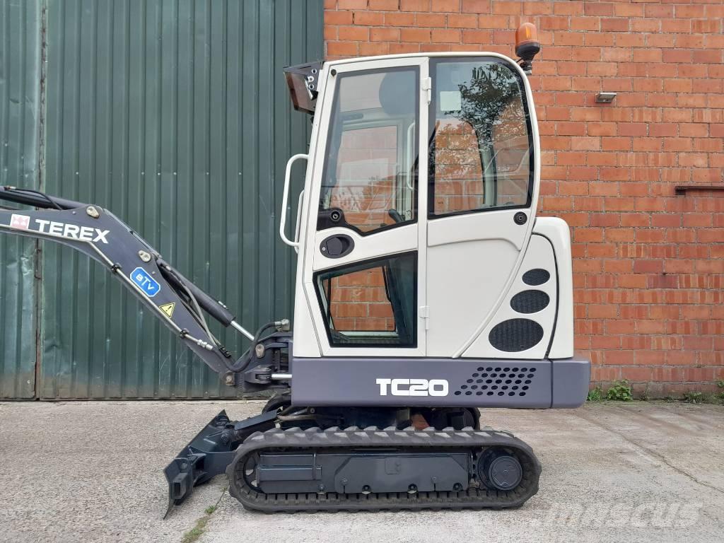 Terex TC 20 Mini ekskavatoriai < 7 t