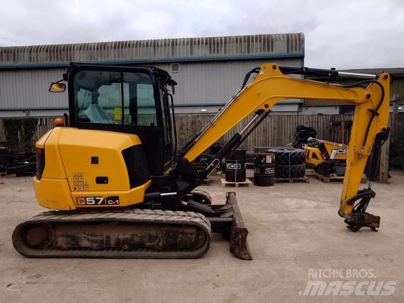 JCB 57 C-1 Mini ekskavatoriai < 7 t