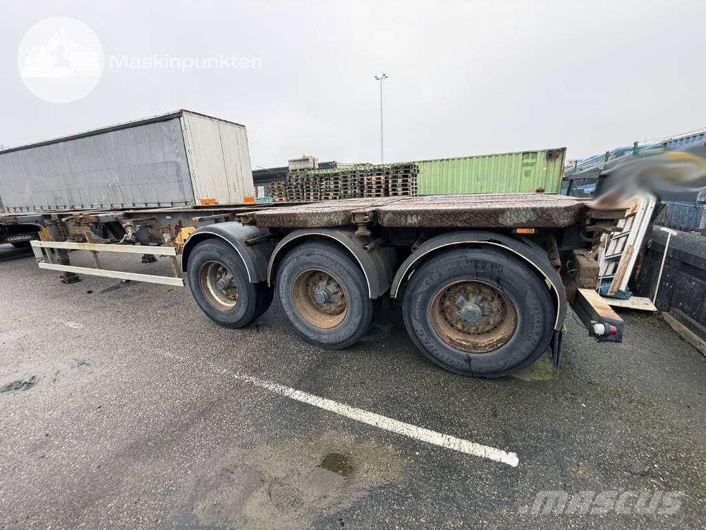 Schweriner CS 40 Konteinerių puspriekabės