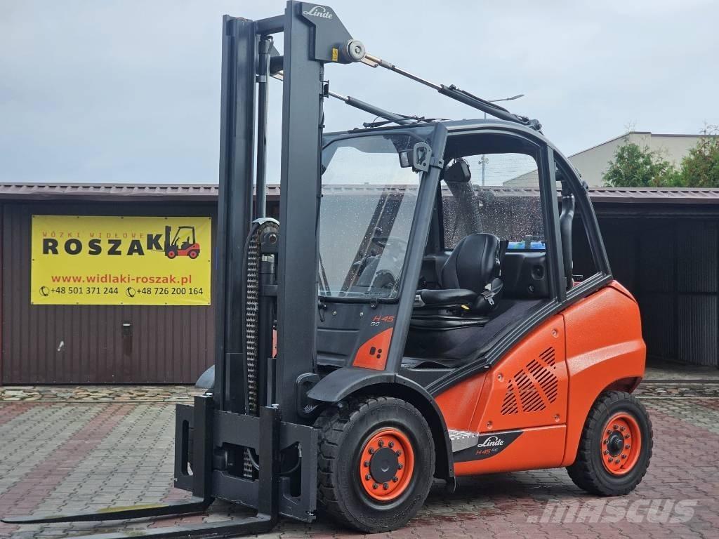 Linde H45T-02 LPG (dujiniai) krautuvai