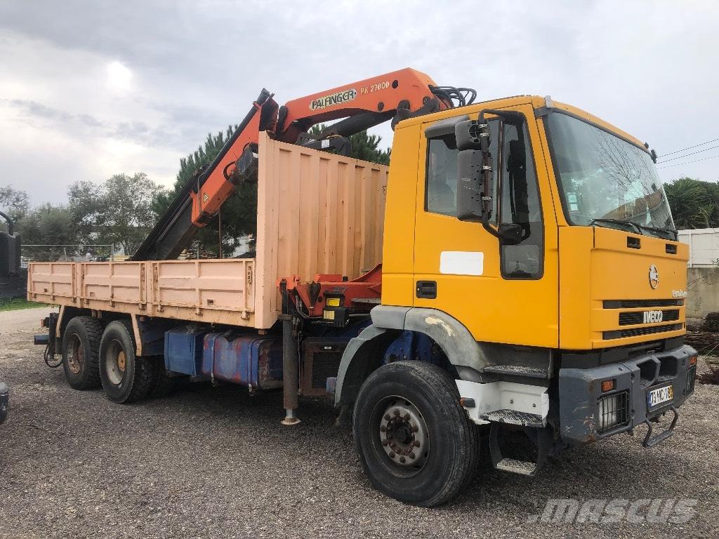 Iveco Euro trailer Automobiliniai kranai