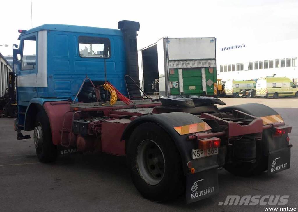 Scania P 82 M Naudoti vilkikai