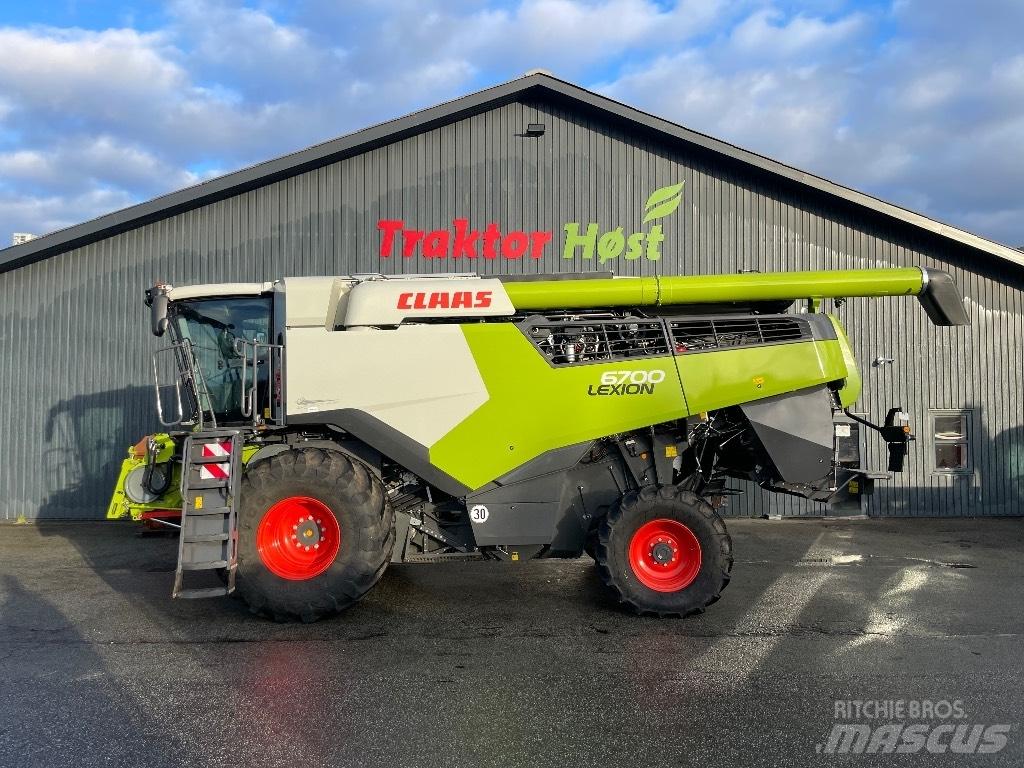 CLAAS Lexion 6700 Derliaus nuėmimo kombainai