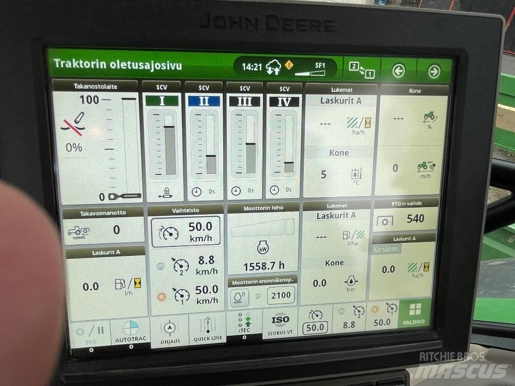 John Deere 6155R Traktoriai