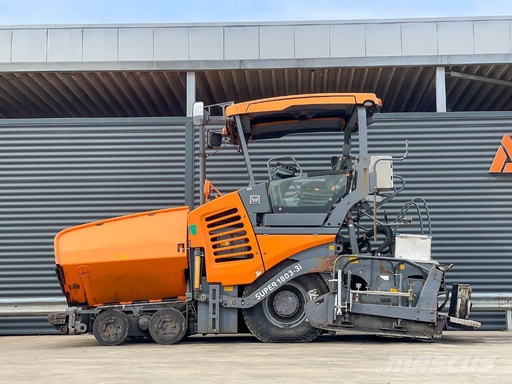 Vögele SUPER 1803-3I Asfalto klotuvai