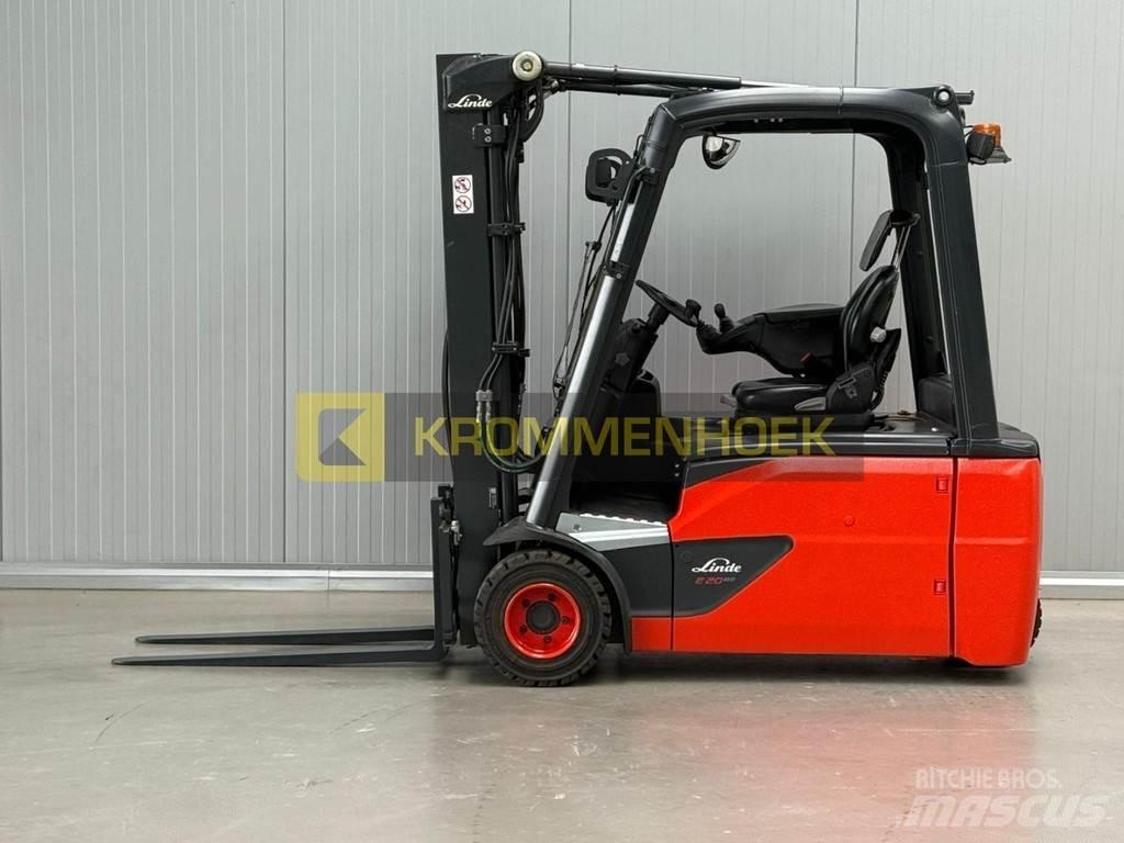 Linde E 20 L Elektriniai šakiniai krautuvai