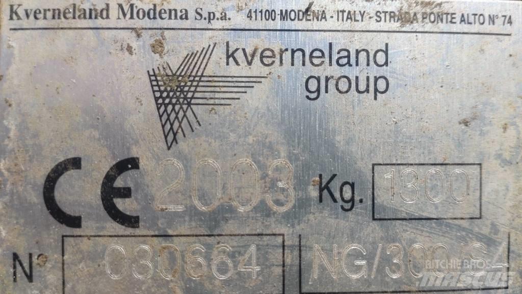 Kverneland NG 300 Varomosios akėčios ir žemės frezos
