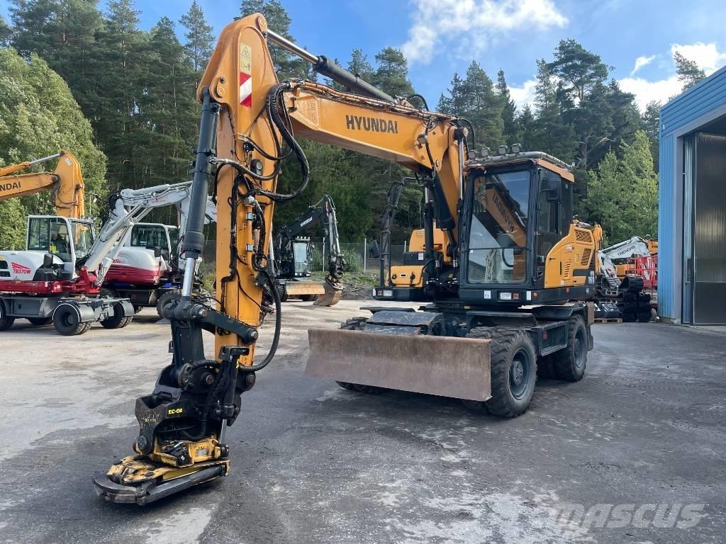 Hyundai HW 160 Ratiniai ekskavatoriai