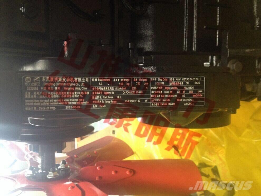 Cummins 6BTA5.9-C170 Transportas - Kita