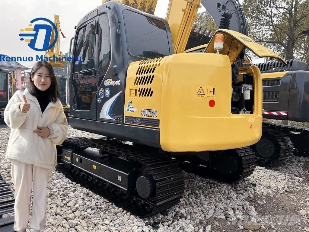 Kobelco SK75 Vikšriniai ekskavatoriai