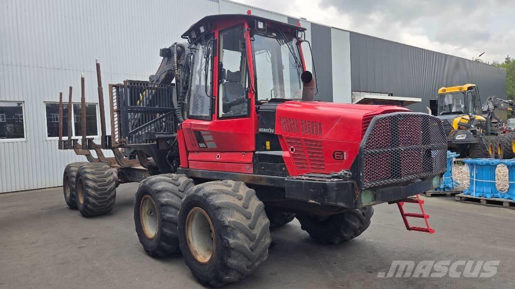 Komatsu 855 Naudoti miškovežiai (Forvarderiai)