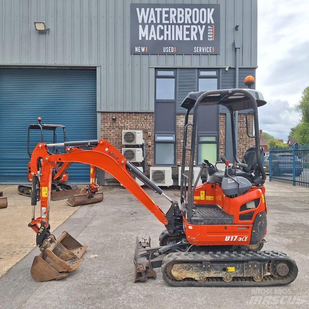 Kubota U 17-3 Mini ekskavatoriai < 7 t