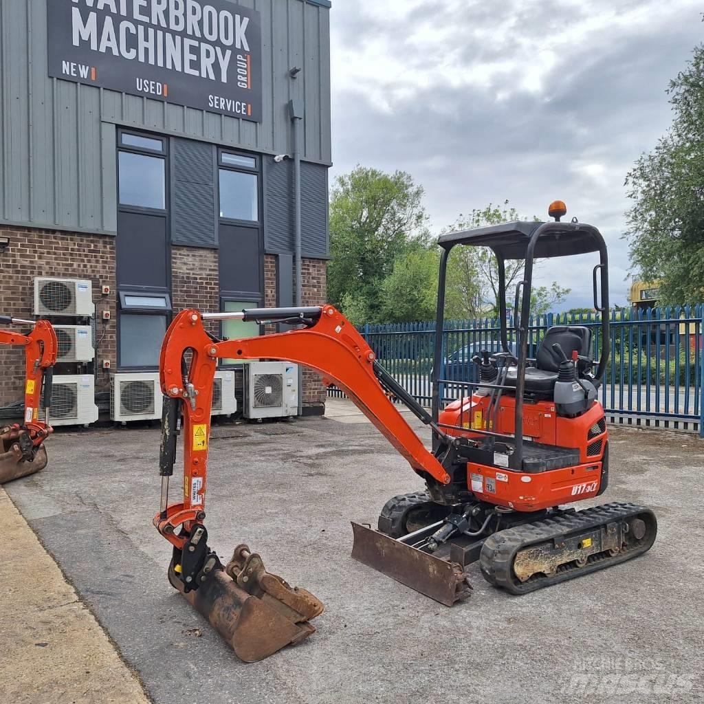 Kubota U 17-3 Mini ekskavatoriai < 7 t