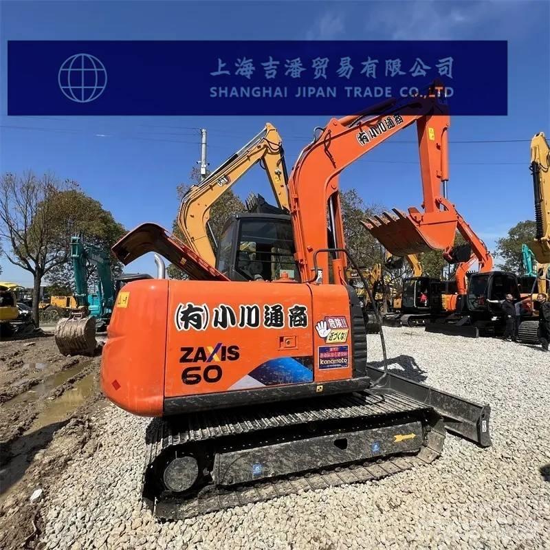 Hitachi ZX 60 Mini ekskavatoriai < 7 t