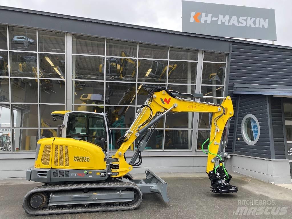 Wacker Neuson ET 90 Vidutinės galios ekskavatoriai 7-12 t