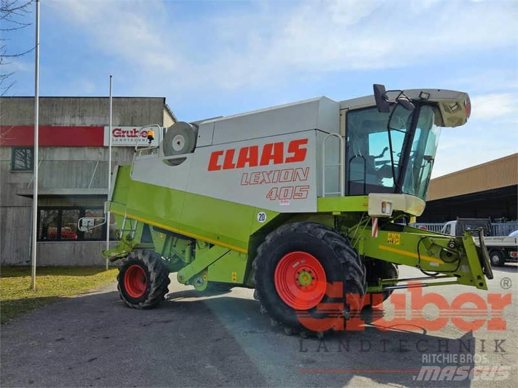 CLAAS Lexion 405 Derliaus nuėmimo kombainai