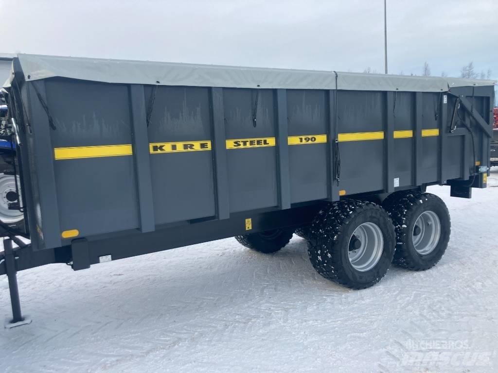 Kire Steel 190 Bendrosios paskirties priekabos