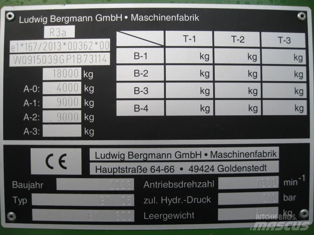 Bergmann GTW 300 Grūdų vežimėliai