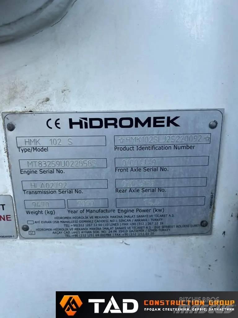 Hidromek 102 S Naudoti ratiniai krautuvai