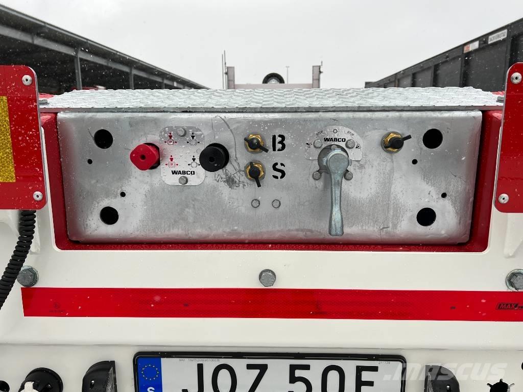 MAX Trailer 510-Z-2L Žemo iškrovimo puspriekabės