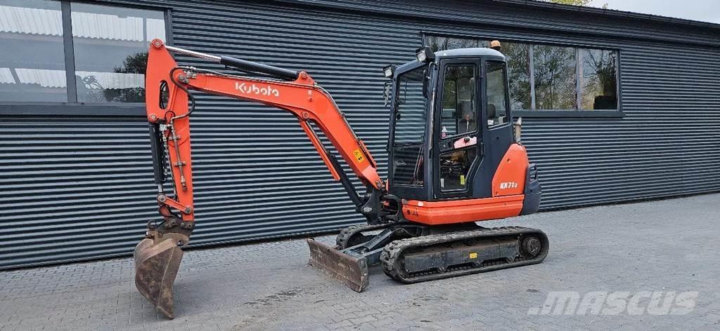 Kubota KX71-3 Mini ekskavatoriai < 7 t