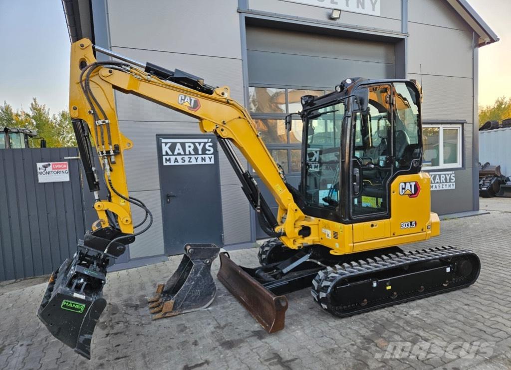CAT 303.5 CR Mini ekskavatoriai < 7 t