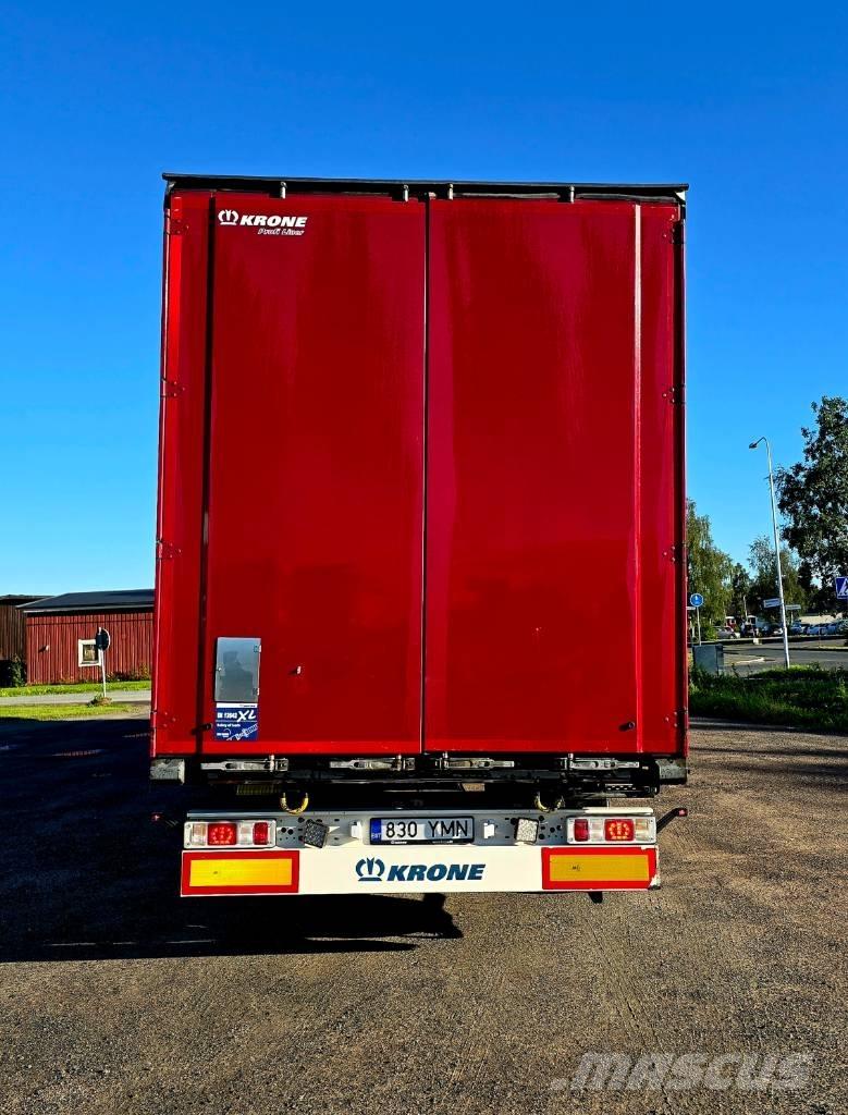 Krone SD Tentinės puspriekabės