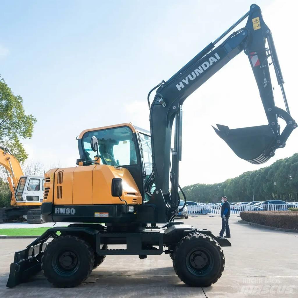 Hyundai HW 60 Ratiniai ekskavatoriai