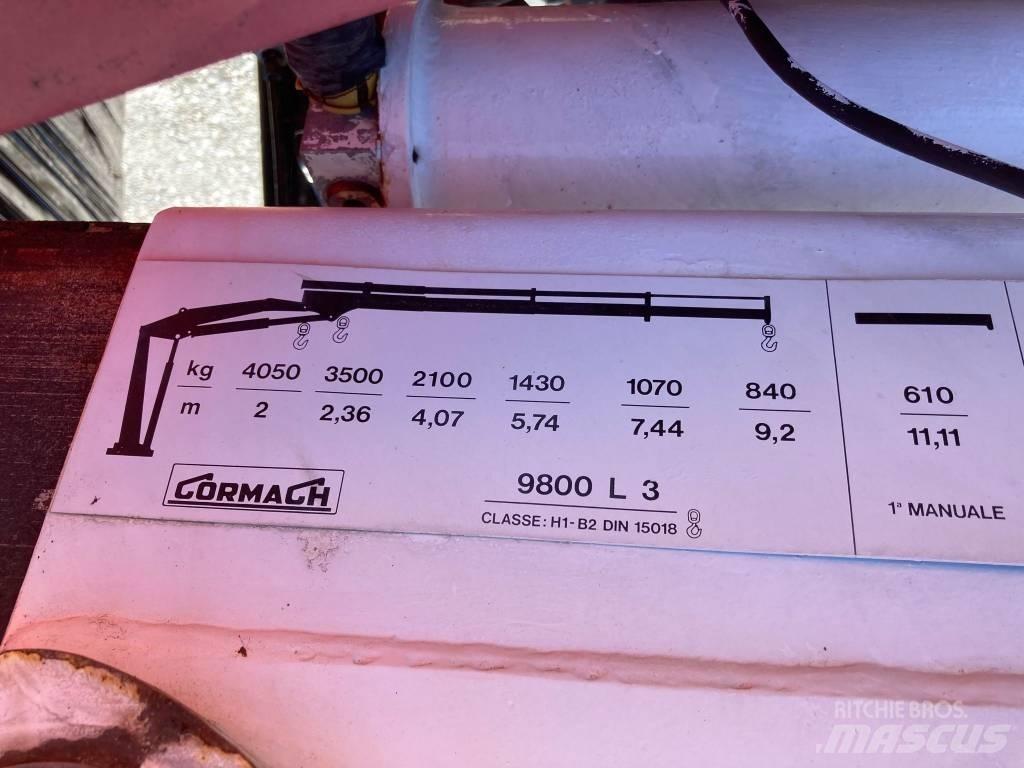 Cormach 9800-E Keltuvai-krautuvai