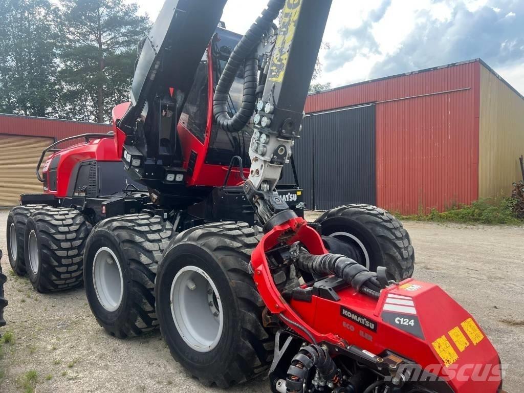 Komatsu 931 XC Miško technika (Harvesteriai)