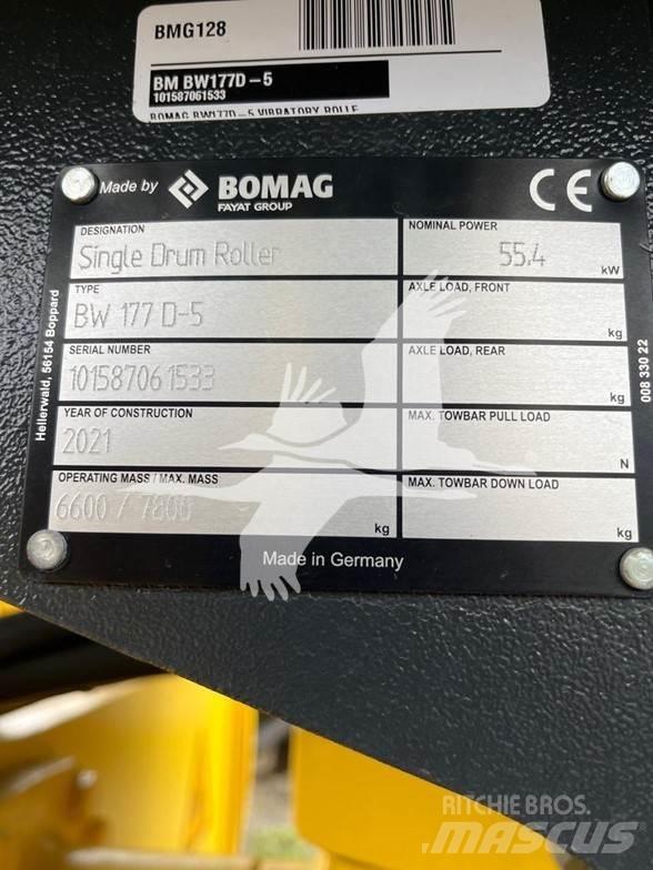 Bomag BW177D-5 Vieno būgno volai