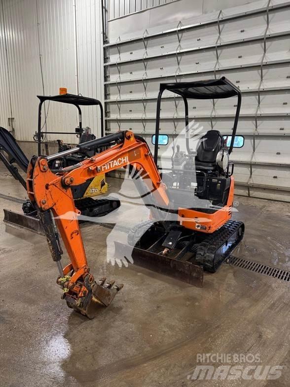 Hitachi ZX17 Mini ekskavatoriai < 7 t
