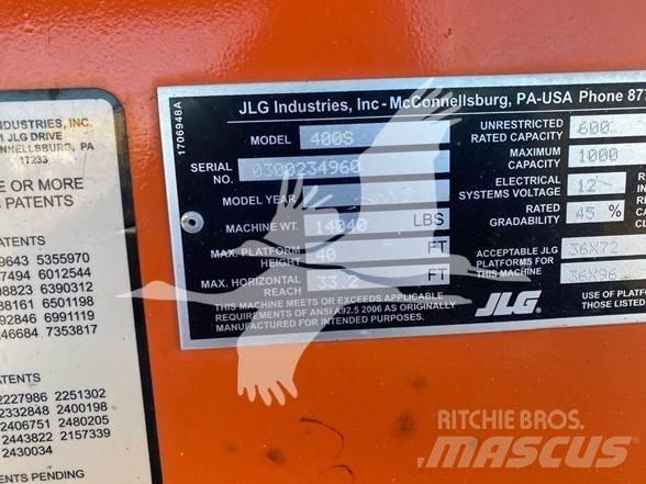 JLG 400S Teleskopiniai keltuvai