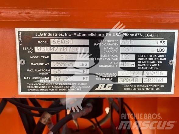 JLG 660SJ Teleskopiniai keltuvai