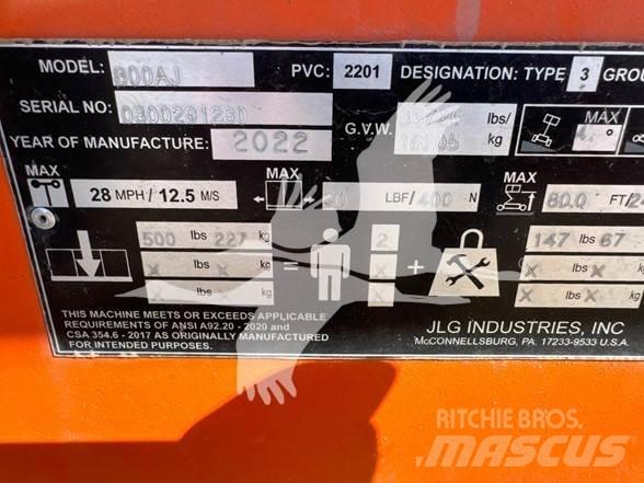 JLG 800AJ Alkūniniai keltuvai