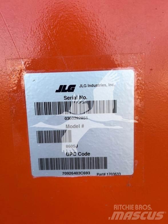 JLG 860SJ Teleskopiniai keltuvai