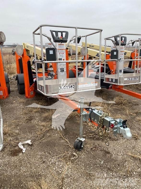 JLG T350 Ant priekabų montuojamos kėlimo platformos