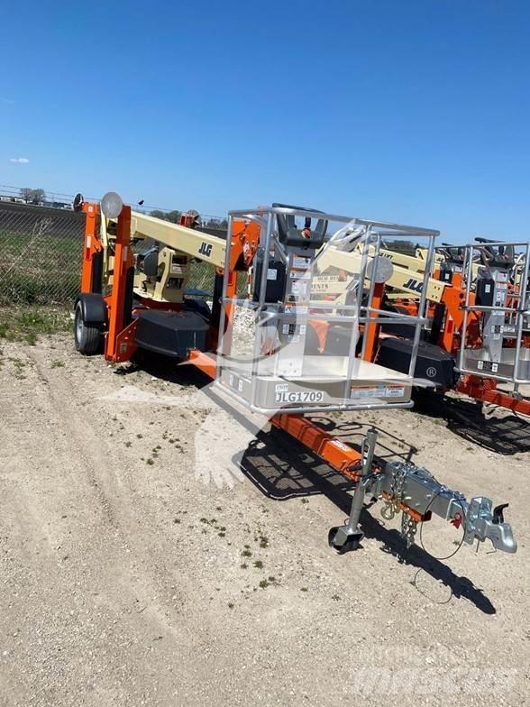 JLG T500J Ant priekabų montuojamos kėlimo platformos